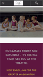 Mobile Screenshot of gwdancecenter.com